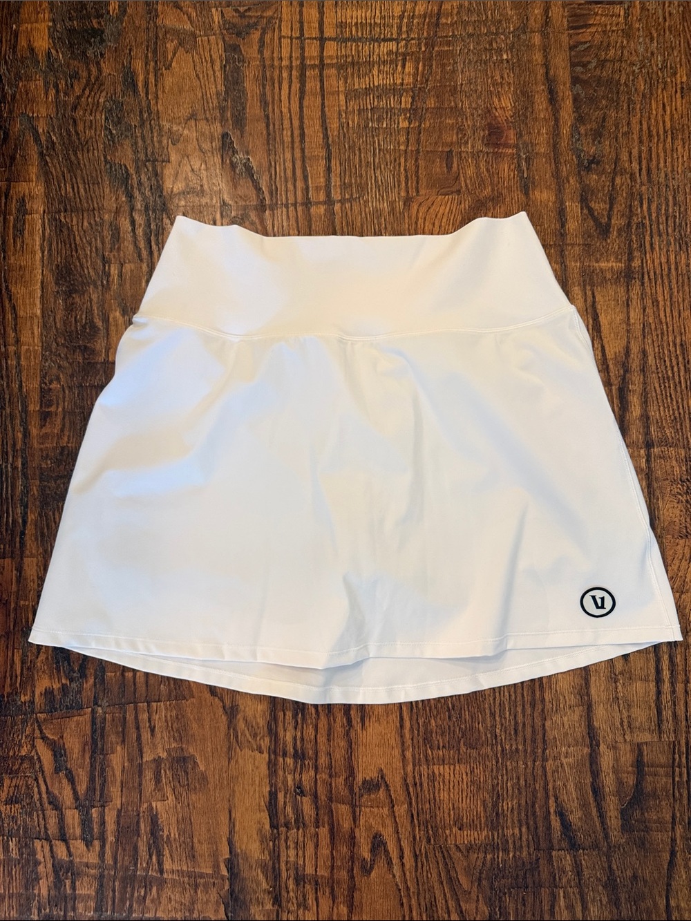 Vuori White Athletic Skirt - white long